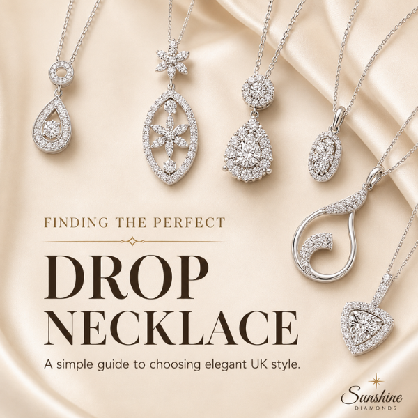 Drop Necklaces: Styles, Lengths, Diamond Shapes & How to Choose